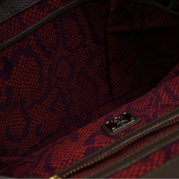 Authentic MCM Top Handle Multi Color Leather Satchel - Picture 13 of 16